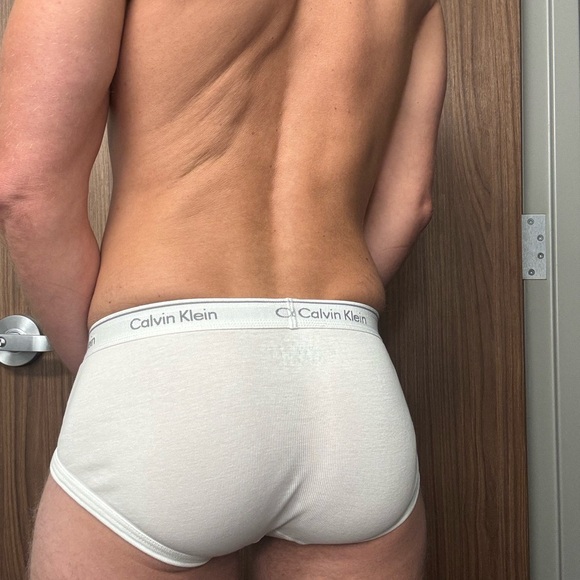 2pr Calvin Klein tighty whitie briefs | small | white - Picture 2 of 4